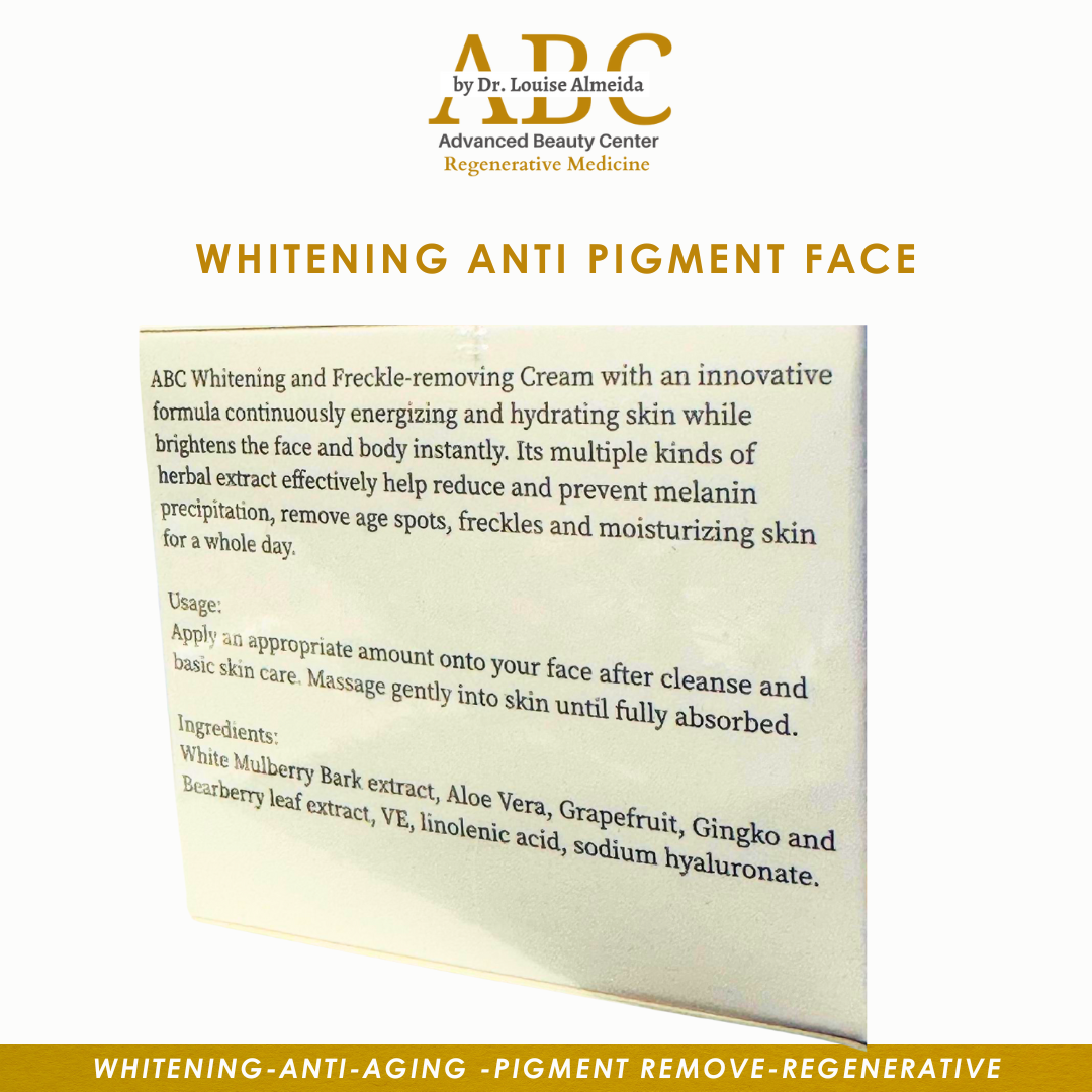 Anti-Pigment Whitening Face Cream
