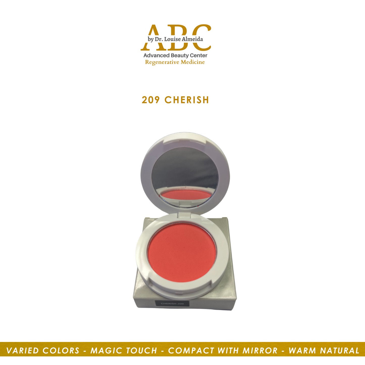 Blusher ABC cores vivas