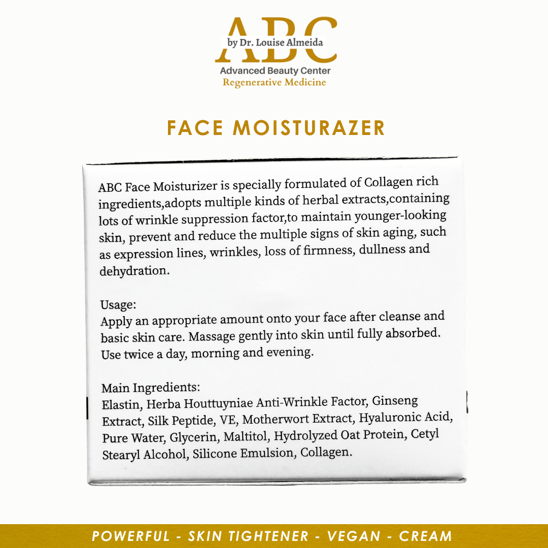 Face Moinsturizer Wrinkles Reduce